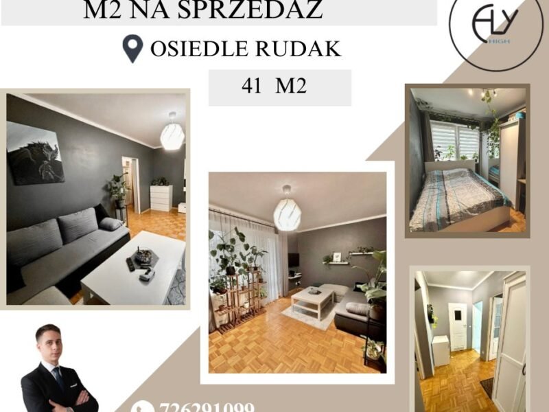 Mieszkanie na Rudaku - 2 pokoje, balkon, piwnica